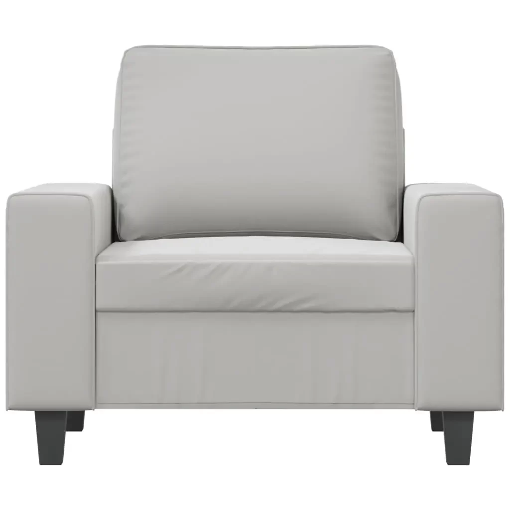 vidaXL Sofa Chair Light Grey