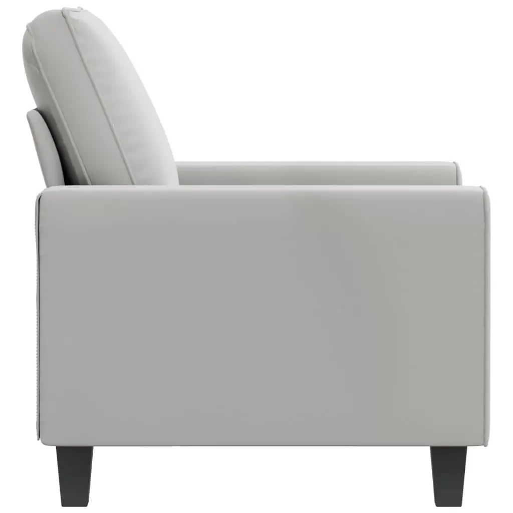 vidaXL Sofa Chair Light Grey