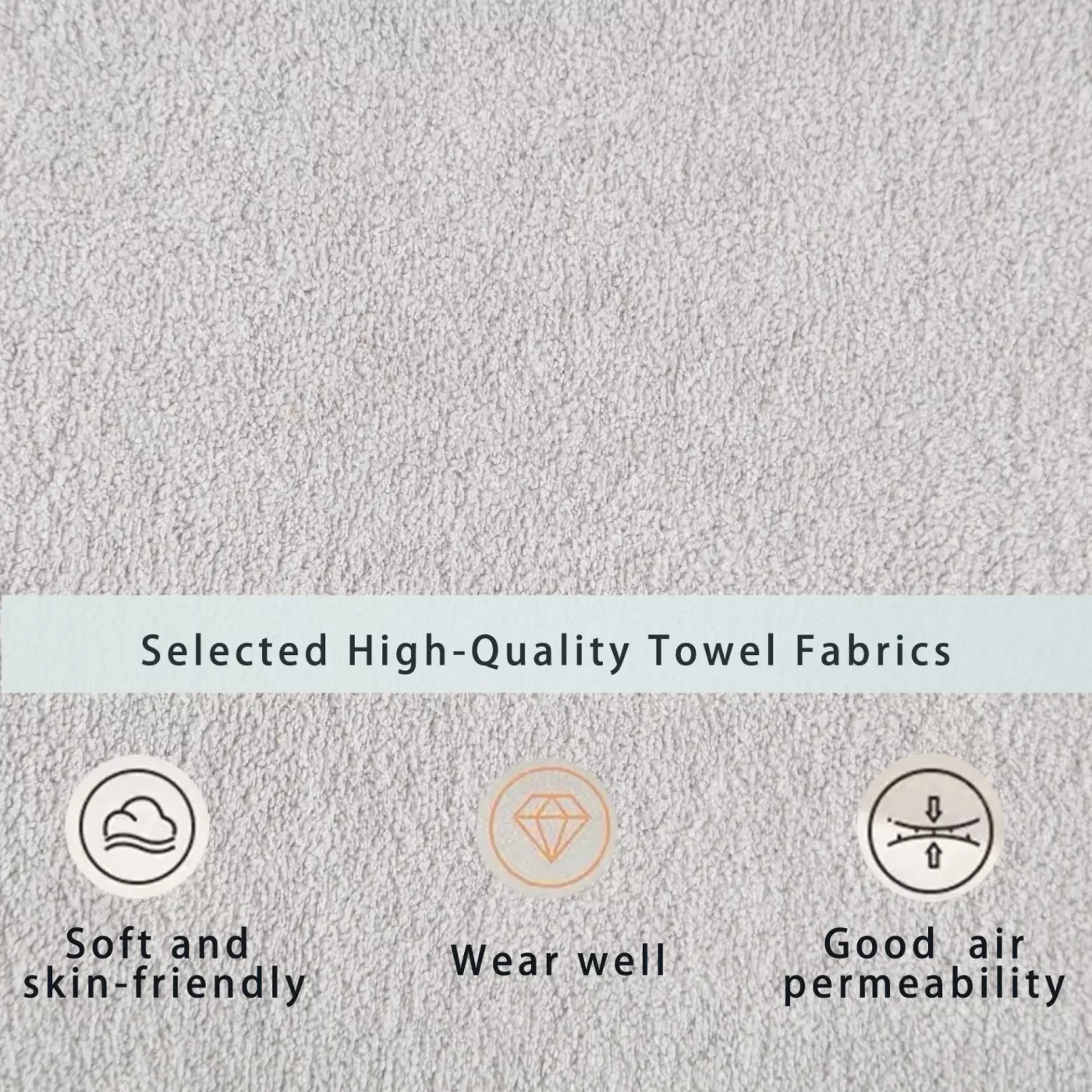 Modern curved combination sofa, terrycloth fabric sofa, minimalist sofa in living room, apartment, no assembly required, three pillows,Gray