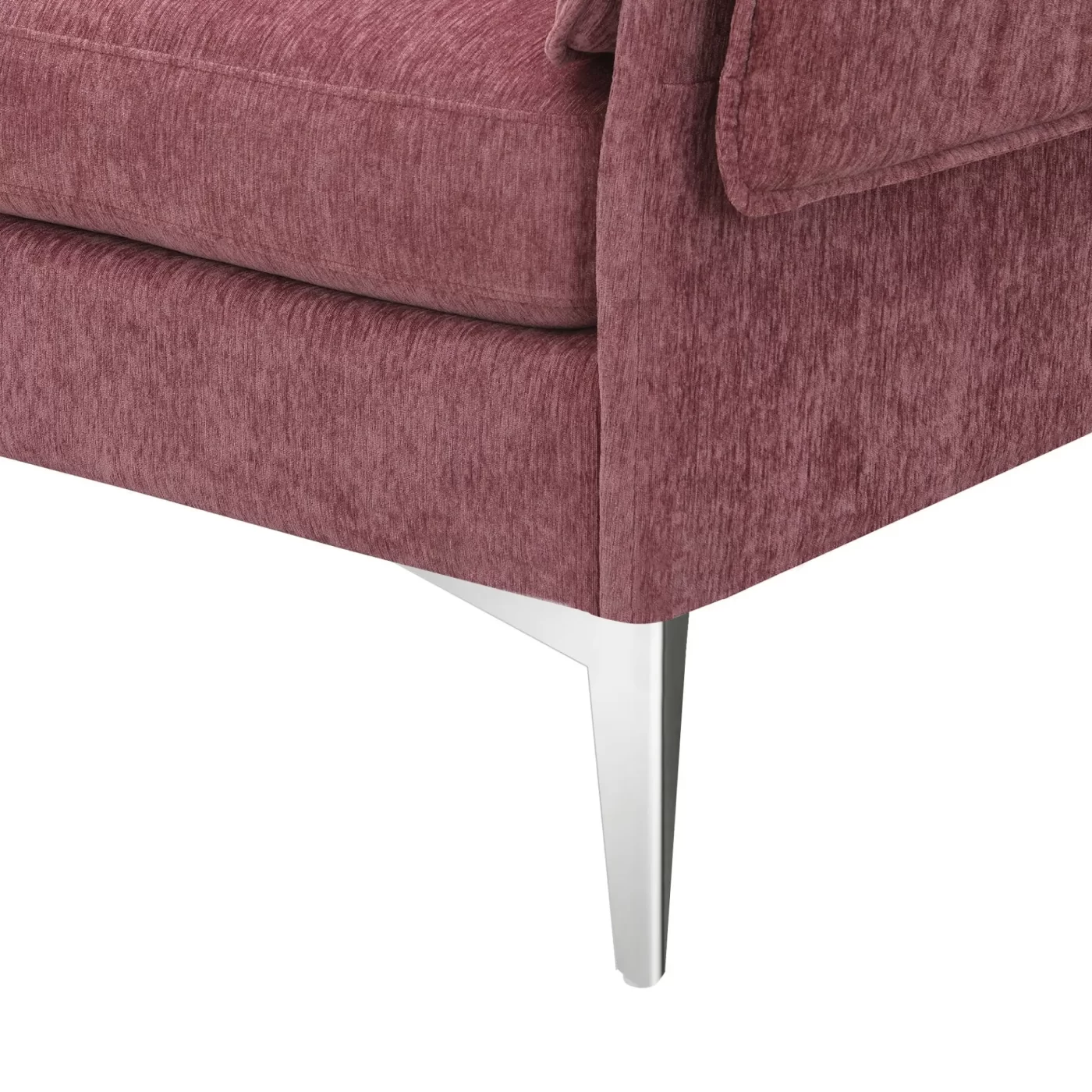 84 "Modern Chenille L-Shaped Sofa with Reversible Lounge,Convertible Sectional Couch Set,4 Seat Indoor Furniture with Reversible Chaise,Fit for Living Room, Apartment(2 Pillows)