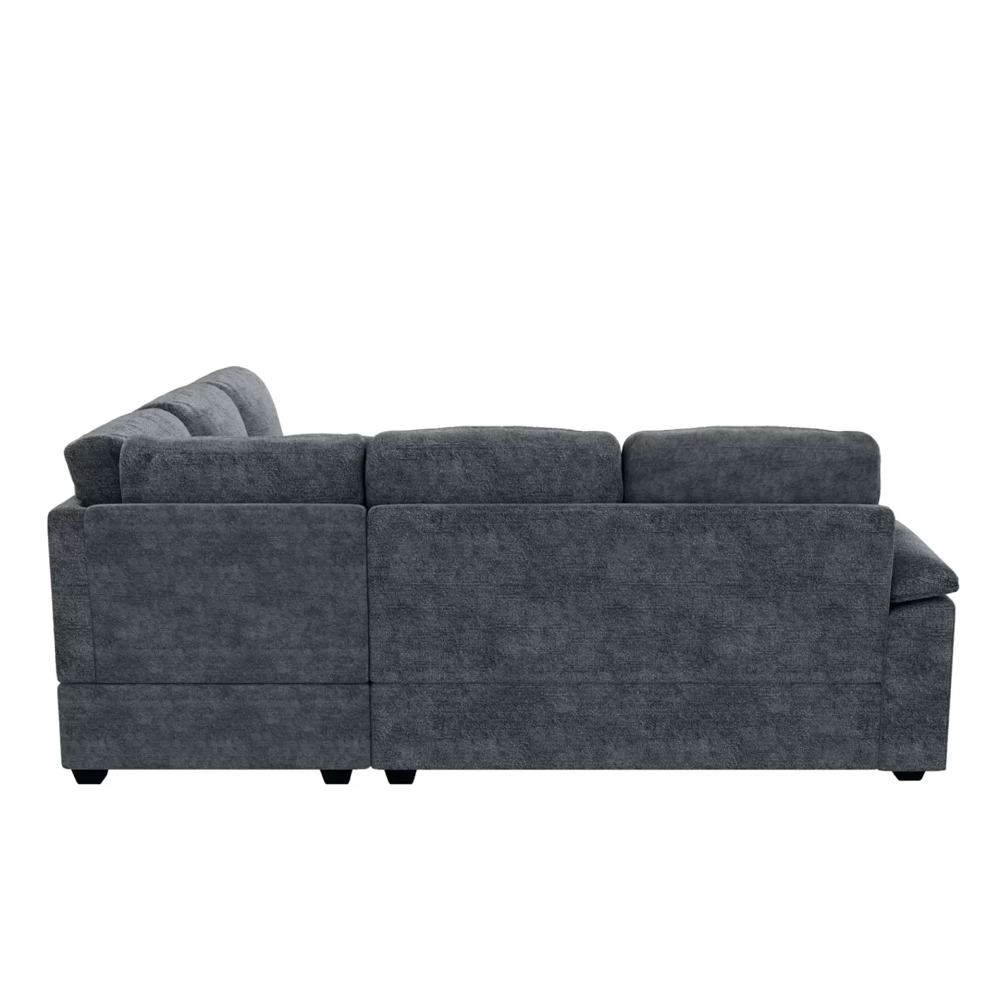 84*84" Modern Velvet Sectional Sofa Set,Large U Shaped Upholstered Corner Couch with Ottoman,Armrest Pillow,6 Seat Indoor Furniture for Living Room,Apartment,Office,2 Colors