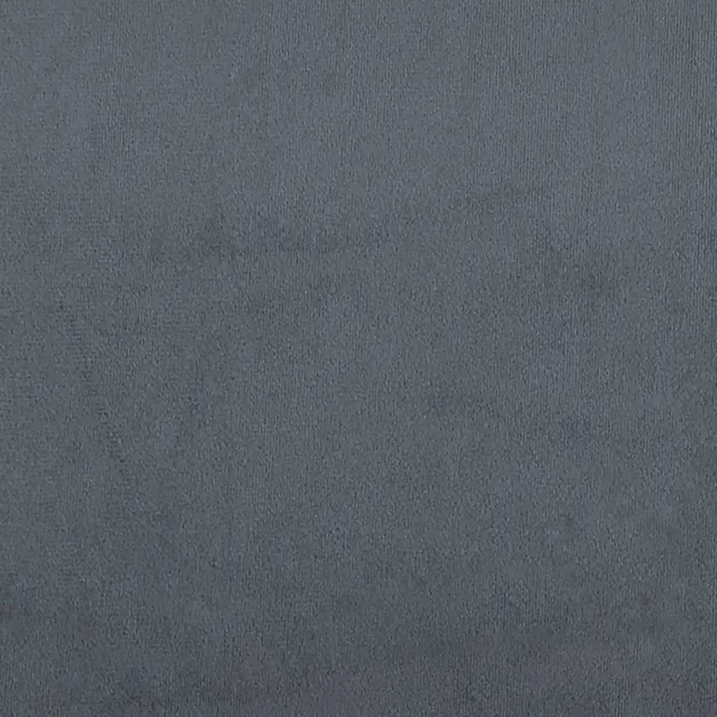 vidaXL Sofa Set Dark Gray Velvet (100% polyester), plywood, solid wood