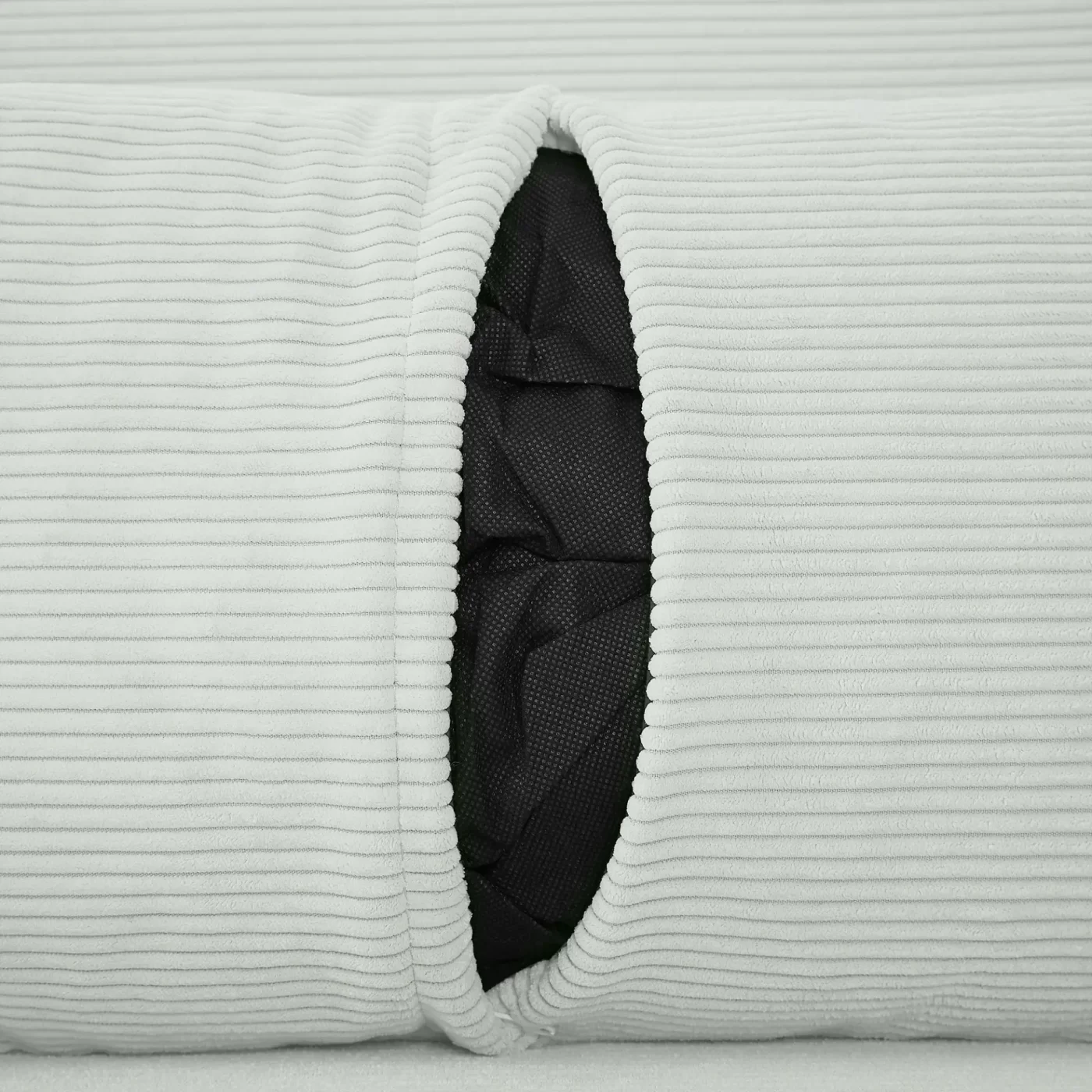 57.48" Pull-out Sofa Bed Convertible Couch 2 Seat Loveseat Sofa Modern Sleeper Sofa with Two Throw Pillows and USB Ports for Living Room, Light Grey-Green(Old Sku:WF317760AAE)