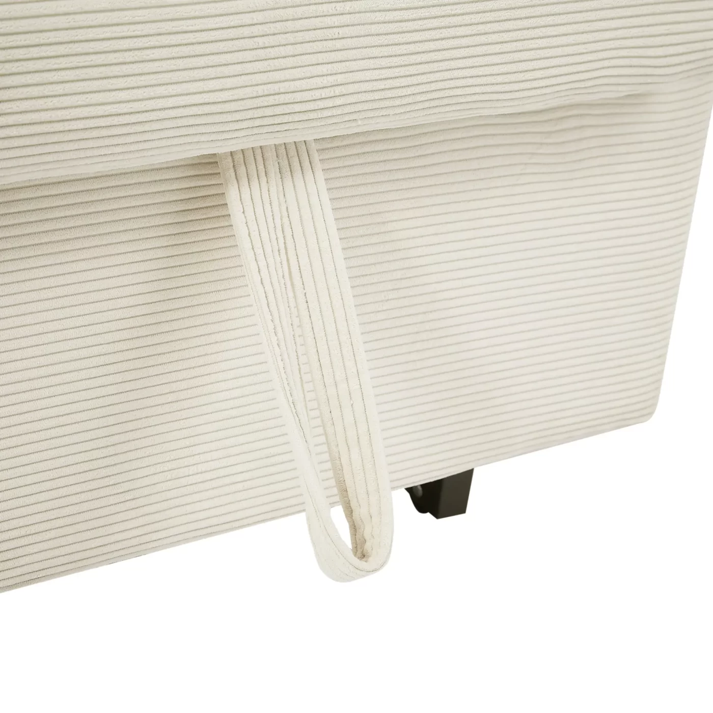 57.48" Pull-out Sofa Bed Convertible Couch 2 Seat Loveseat Sofa Modern Sleeper Sofa with Two Throw Pillows and USB Ports for Living Room, Beige(Old Sku:WF317760AAA)