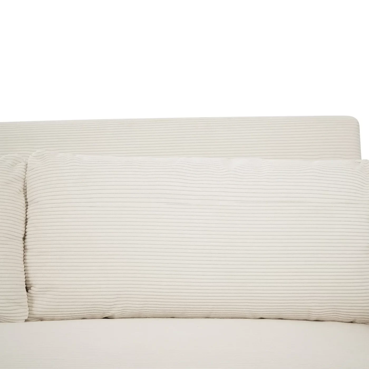 57.48" Pull-out Sofa Bed Convertible Couch 2 Seat Loveseat Sofa Modern Sleeper Sofa with Two Throw Pillows and USB Ports for Living Room, Beige(Old Sku:WF317760AAA)