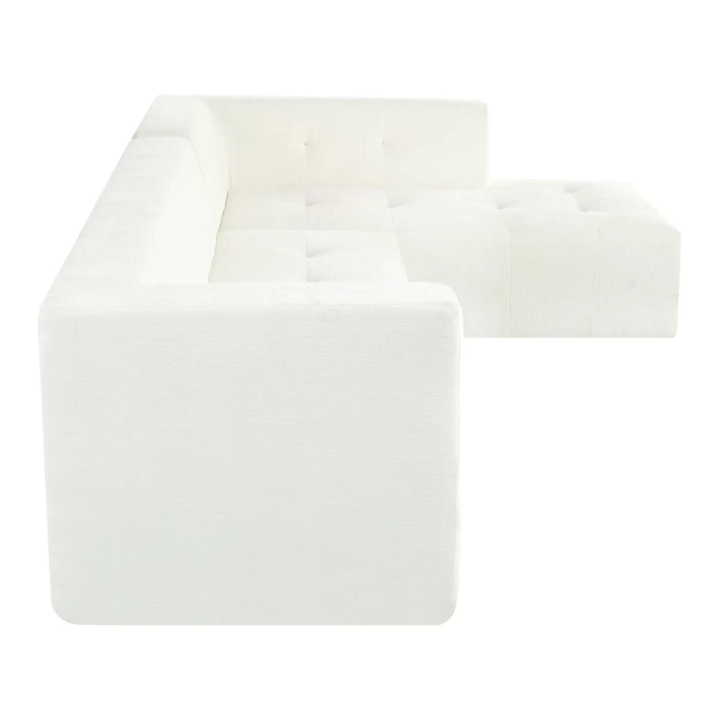 112.2*74" Modular Modular Combination Living Room Sofa Set, Modern Minimalist Sofa, Living Room Upholstered Sofa Bed, Bedroom, 2pcs Computer Free Combination, L-Shaped,Beige