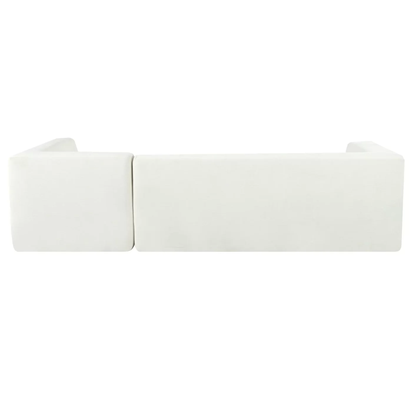 112.2*74" Modular Modular Combination Living Room Sofa Set, Modern Minimalist Sofa, Living Room Upholstered Sofa Bed, Bedroom, 2pcs Computer Free Combination, L-Shaped,Beige