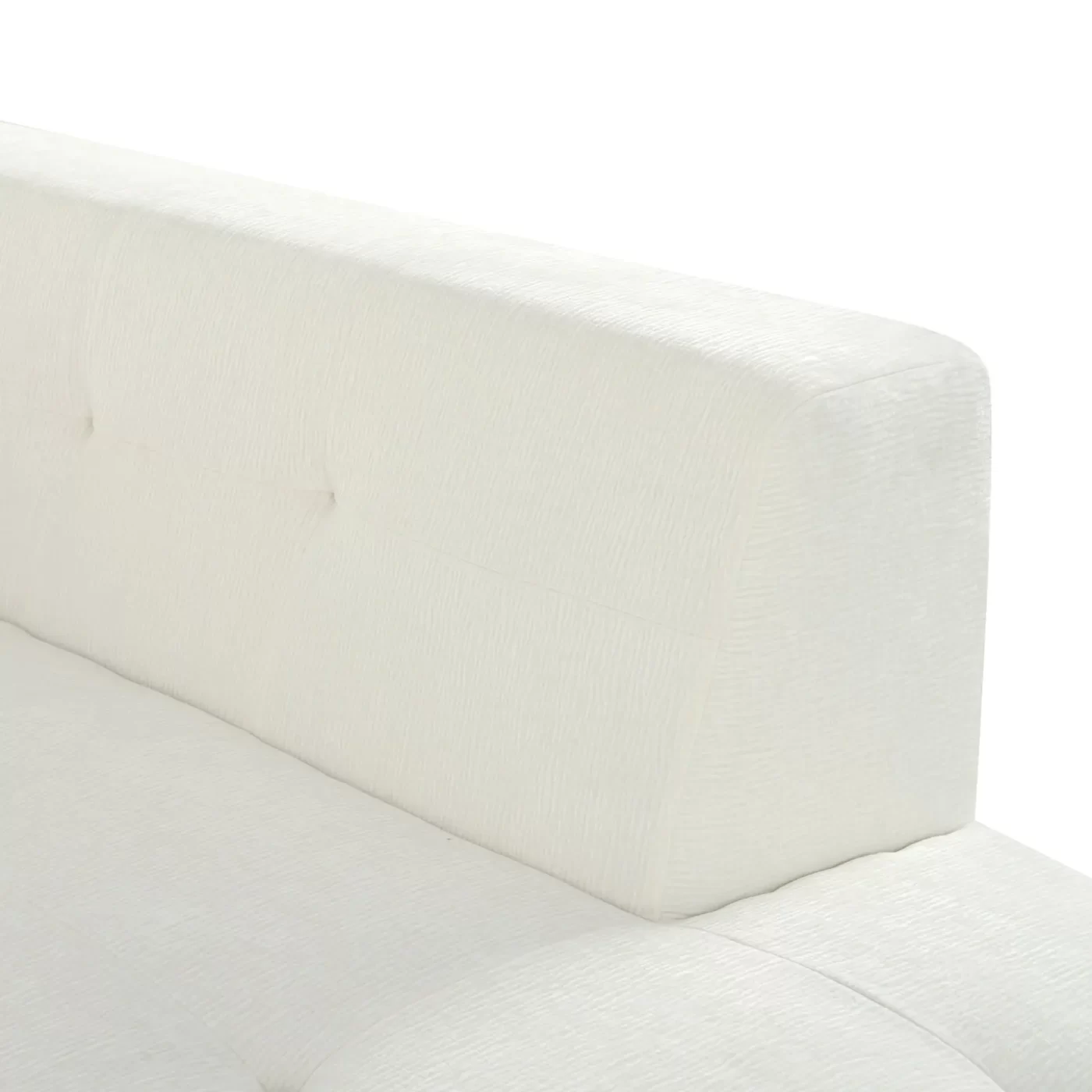 112.2*74" Modular Modular Combination Living Room Sofa Set, Modern Minimalist Sofa, Living Room Upholstered Sofa Bed, Bedroom, 2pcs Computer Free Combination, L-Shaped,Beige