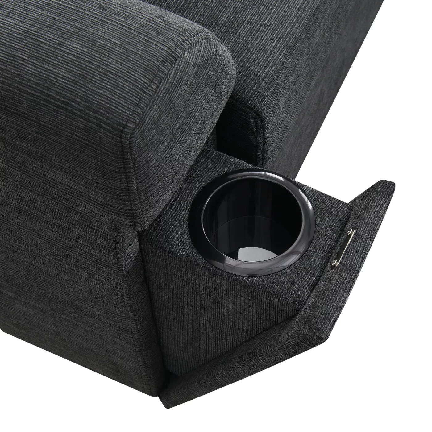 128*67" U Shaped Sectional Sofa,6 Seat Chenille Couch Set with Oversized Ottoman,Hidden Armrest Storage and Cup Holders,USB Charging Ports,Wide Seat Sofa for Living Room,Apartment,2 Colors