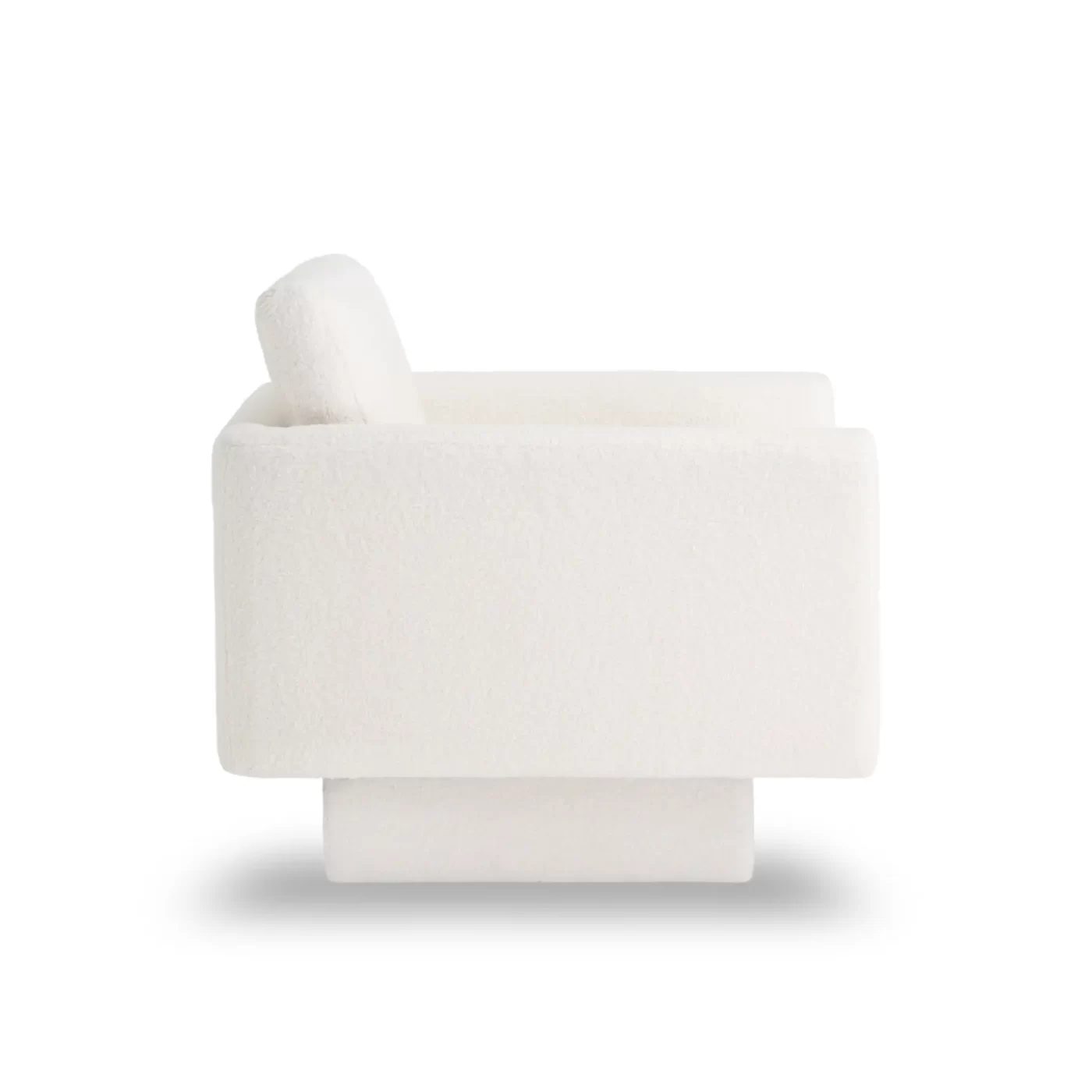 360 Modern Swivel Accent Chair,30" W Teddy Sherpa Round Armchair,Thick Padded Single Lounge Sofa,Upholstered Comfy Barrel Chair,Reading Club Chair for Living Room,Nursery,Bedroom,4 Colors