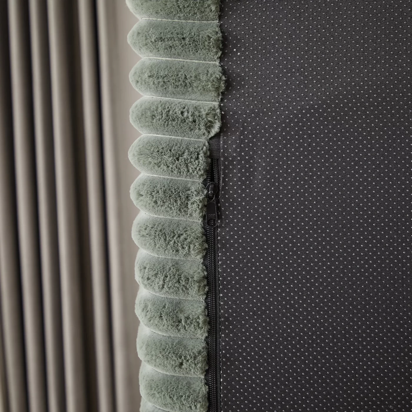 75-Inch Corduroy Sponge Sofa Lounge Chair,No Assembly Required,Fluffy Modern Sleeper Chair for Indoor Living Room Bedroom