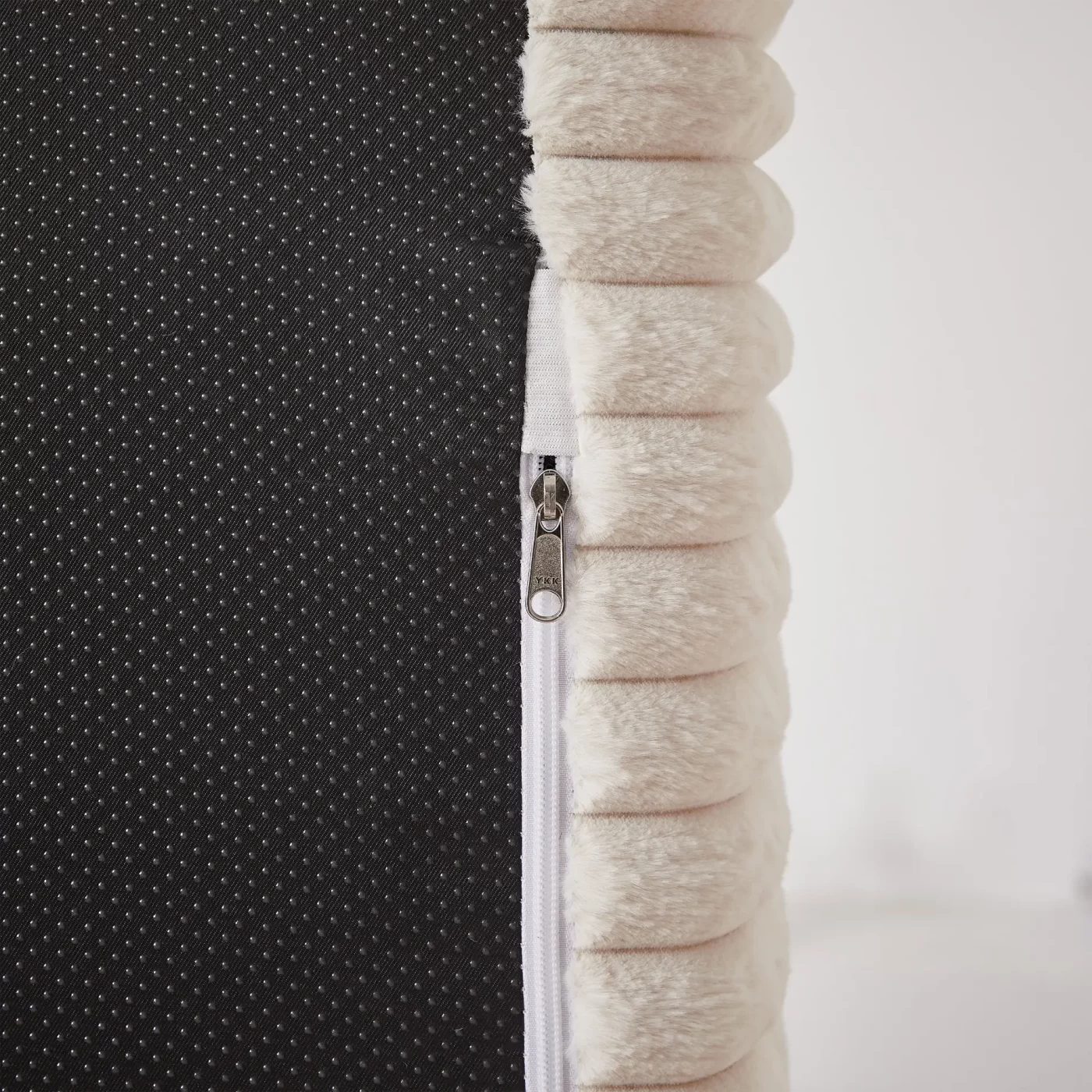 75-Inch Corduroy Sponge Sofa Lounge Chair,No Assembly Required,Fluffy Modern Sleeper Chair for Indoor Living Room Bedroom