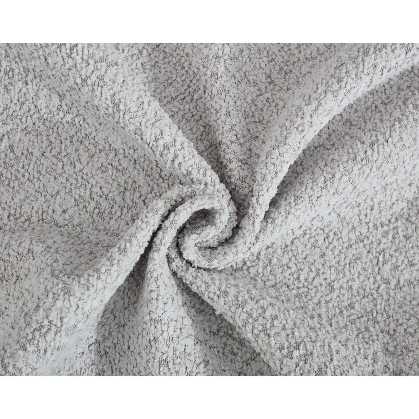 2 Piece Boucle Cloud Sofa Set, Upholstered Sofa Set, Modern 3 Seater and 2 Seater Sofa with MDF End Table for Living Room ,Apartment,3+2 couch,Boucle, Light Gray