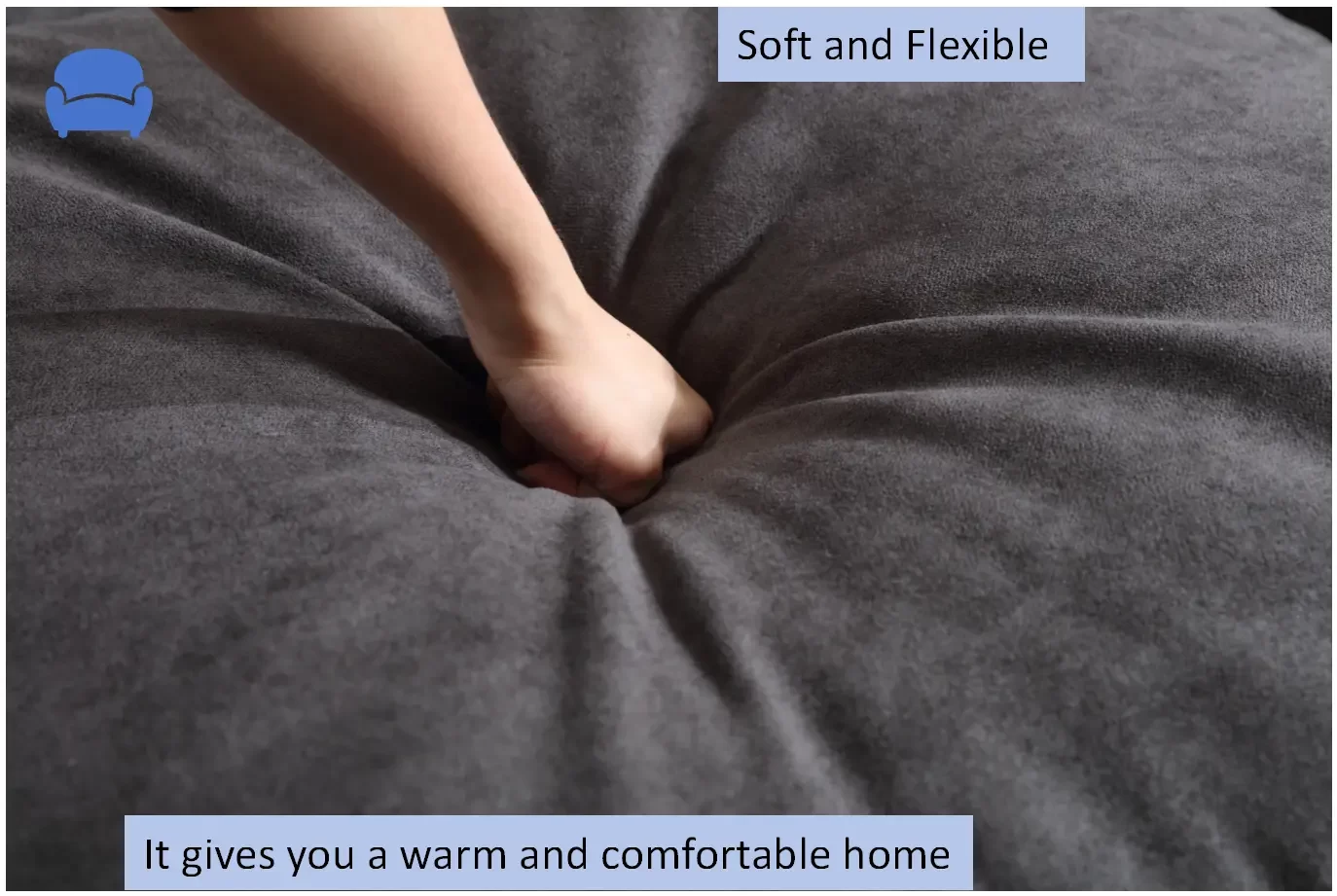 Modern U-shaped Sectional Sofa ,5-seat Sofa ,Sleeper Sofa Couch with Chaise Lounge for Living Room,Apartment,Upholstered,Polyester,New upgrade,Dark Gray