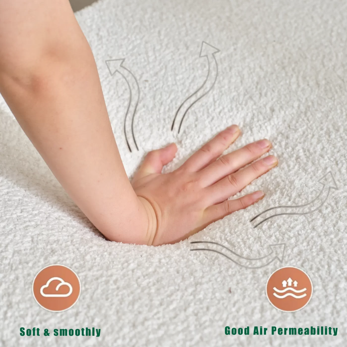 Modern Minimalist 140" L-Shape Couch ,No Assembly Required,Boucle,Modular Sofa ,Couch with Chaise,Free Combination Foam-Filled Sofa, 4 Seats,White