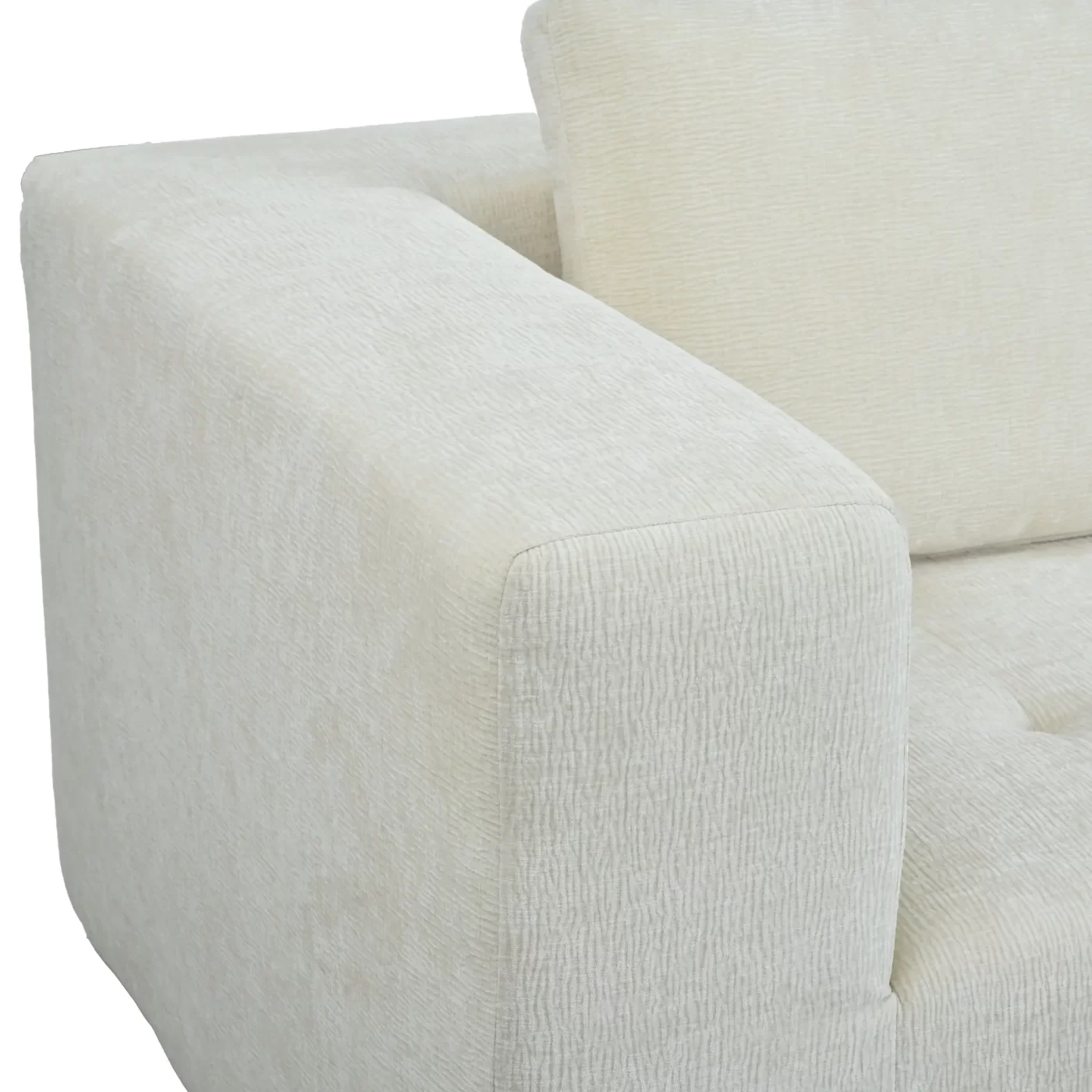 Modern Large Removable Modular Sofa, 3-Piece Set with Free Combination, Includes 4 Cushions, Ideal for Living Room, Bedroom, Apartment