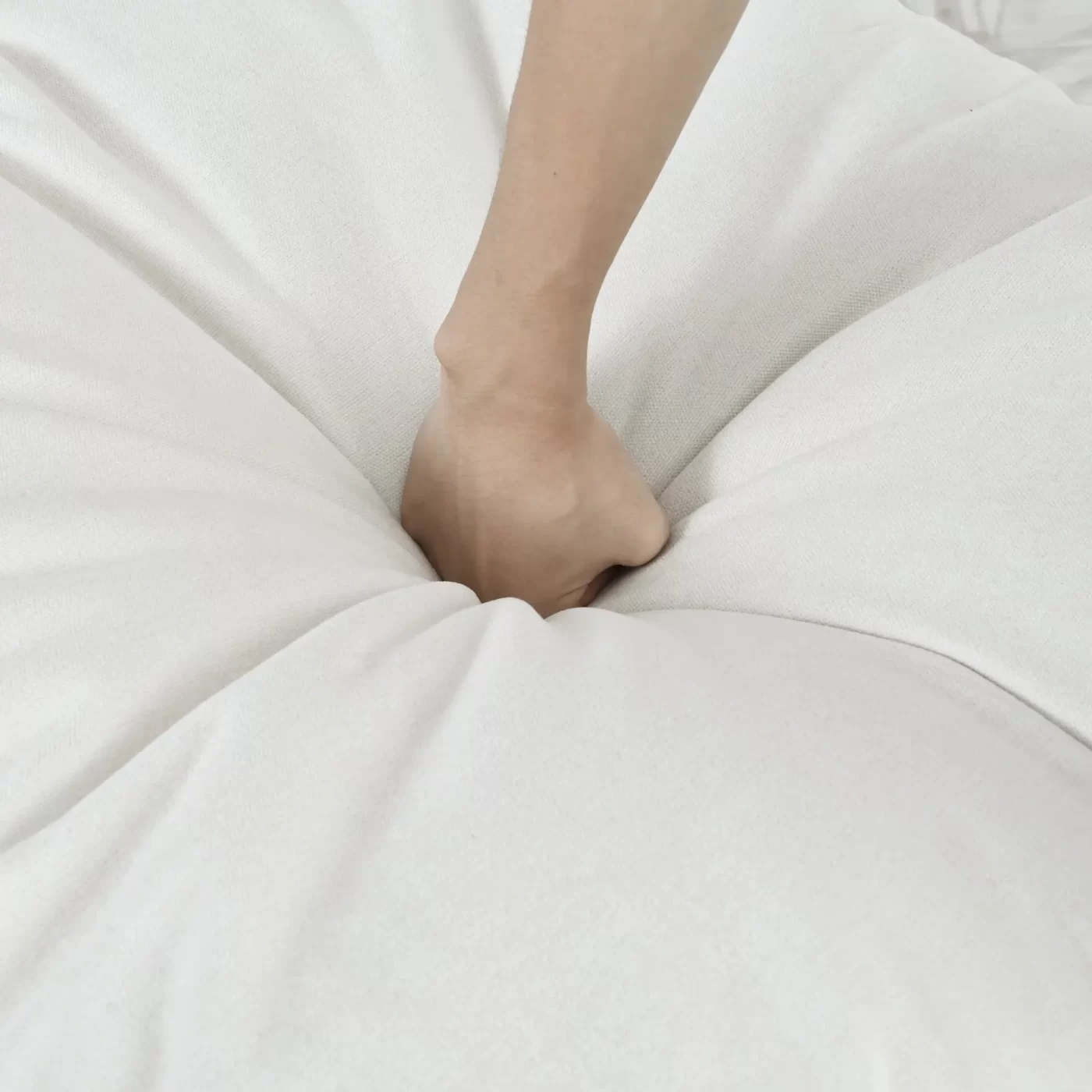 Double-Layer Cushion Modular Sofa, Freely Combinable, 4-Seater with Storage Function, Includes 4 Soft Cushions, Perfect for Living Rooms, Offices, and Apartments