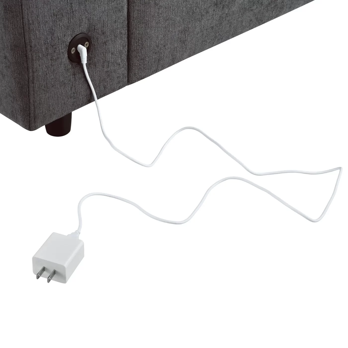 Upholstered Modular Sofa with with Storage Space, USB Charge Ports,Wireless Charging and Built-in Bluetooth Speaker in Arm,Sectional sofa for Living Room Apartment.[old sku:WY000317AAE]