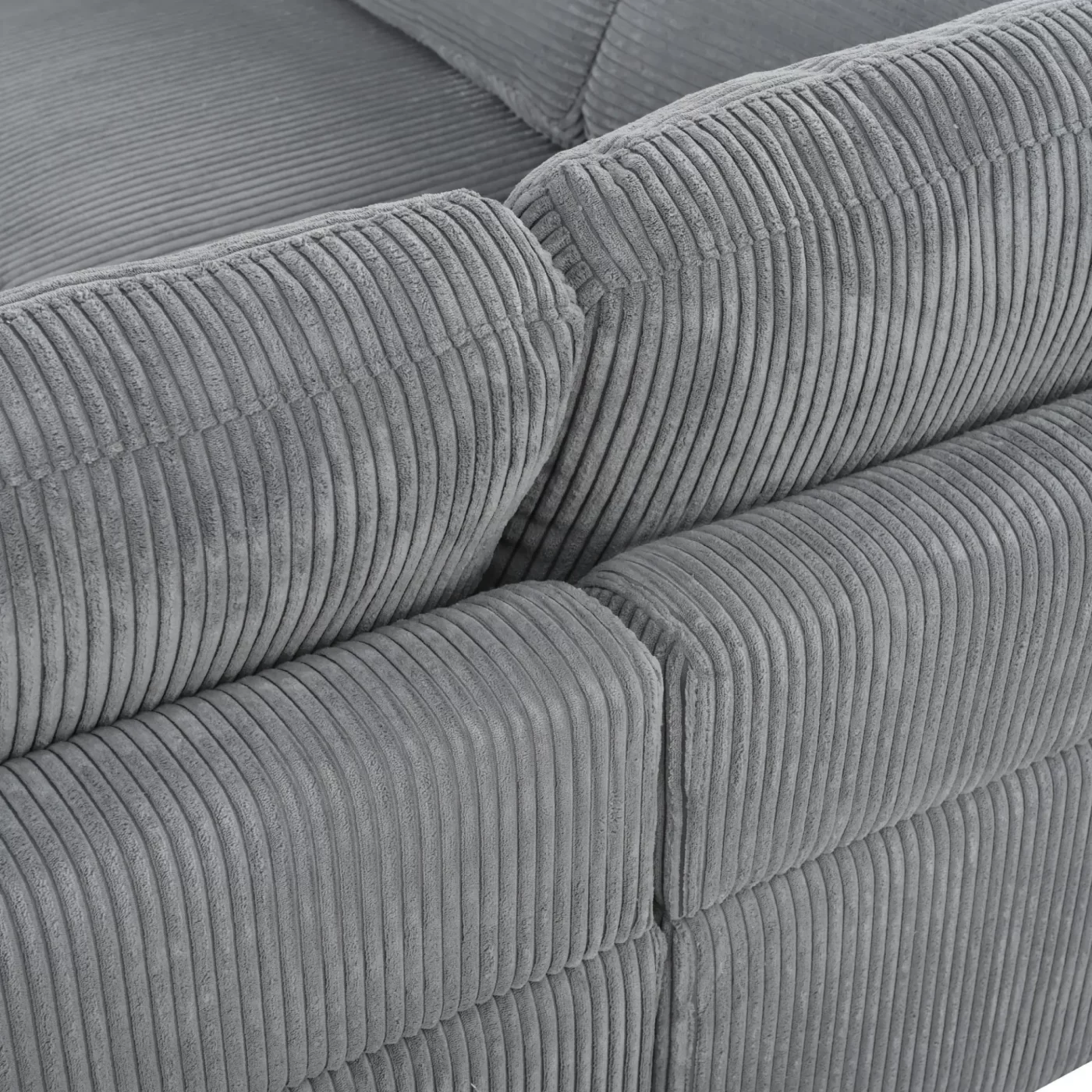 Modular Sectional Sofa with Ottoman L Shaped Corner Sectional for Living Room, Office, Spacious Space(old sku: WY000373AAE)