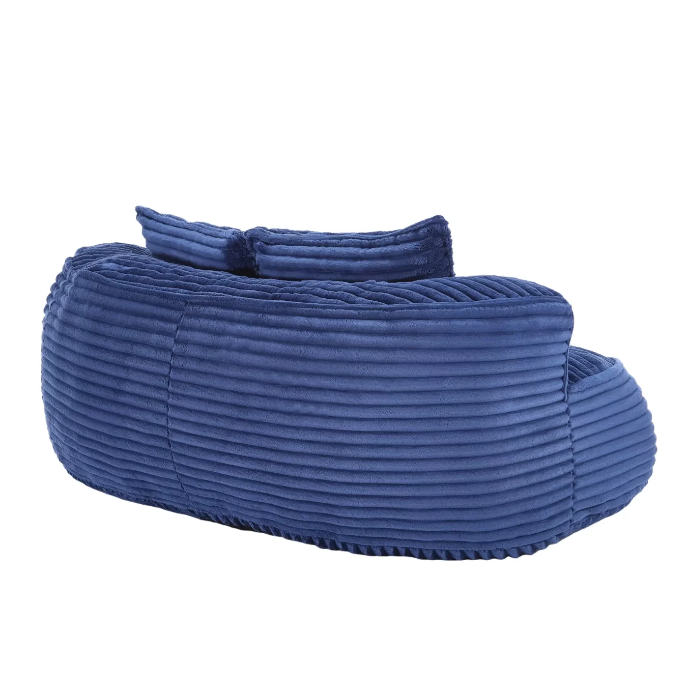 Bean Bag sofa Lazy Sofa Durable Comfort Lounger High Back Bean Bag Chair Couch for Adults and Kids, Indoor & Outdoor, Accent Floor Soft Lounge Chair (Navy)