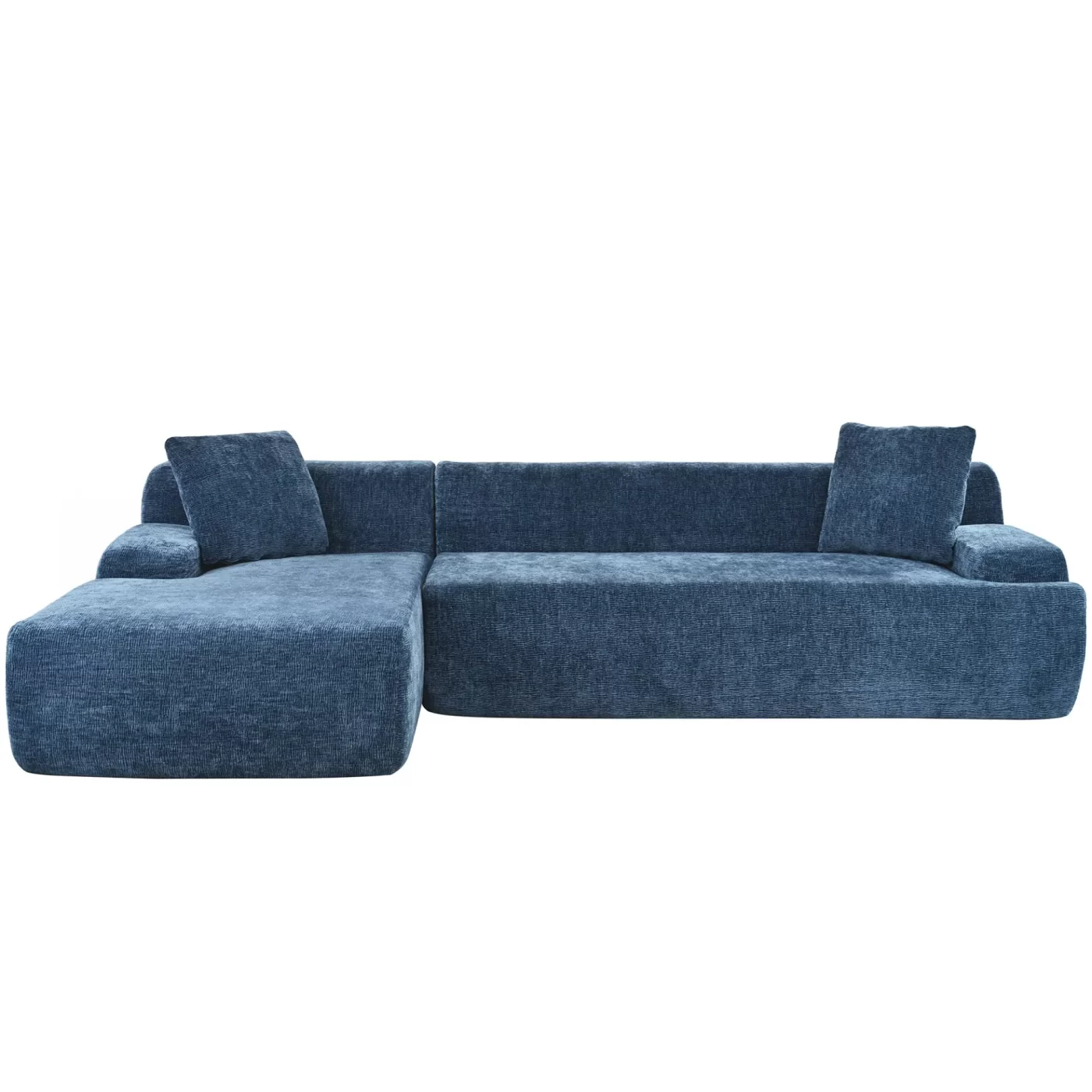 Modern Large L-Shape Modular Sectional Sofa for Living Room, Bedroom, Salon, 2 Piece Free Combination, Simplified Style(old sku:WY000356AAC)