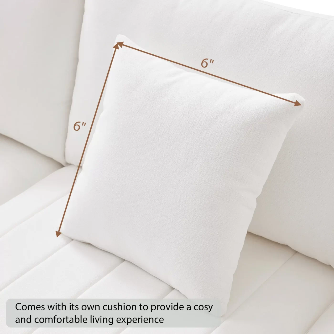 89*79' Modern Modular Sectional Sofa with Deep Seat,Vertical Stripes,5 Seat Corner Couch with Movable Ottoman,Throw Pillows,L-Shaped Comfy Cloud Indoor Furniture for Living Room,Apartment,3 Colors