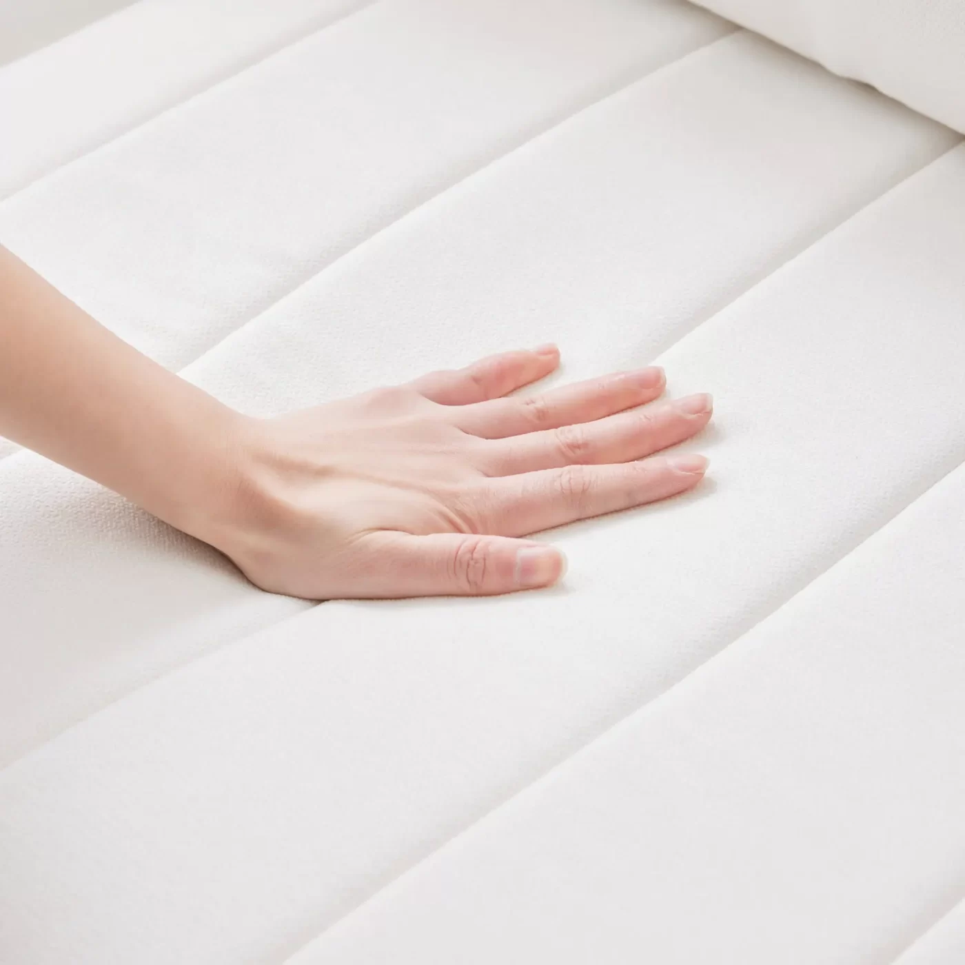 89*79' Modern Modular Sectional Sofa with Deep Seat,Vertical Stripes,5 Seat Corner Couch with Movable Ottoman,Throw Pillows,L-Shaped Comfy Cloud Indoor Furniture for Living Room,Apartment,3 Colors