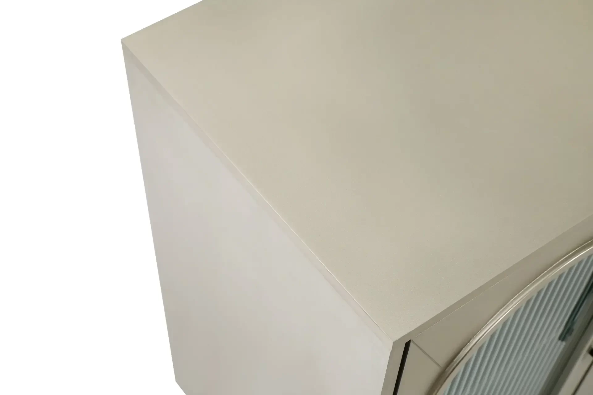 TV Stand for 65+ Inch TV, Wood TV Stand with Storage Cabinet & Adjustable Shelves, Media TV Console for Living Room Bedroom(Gold)