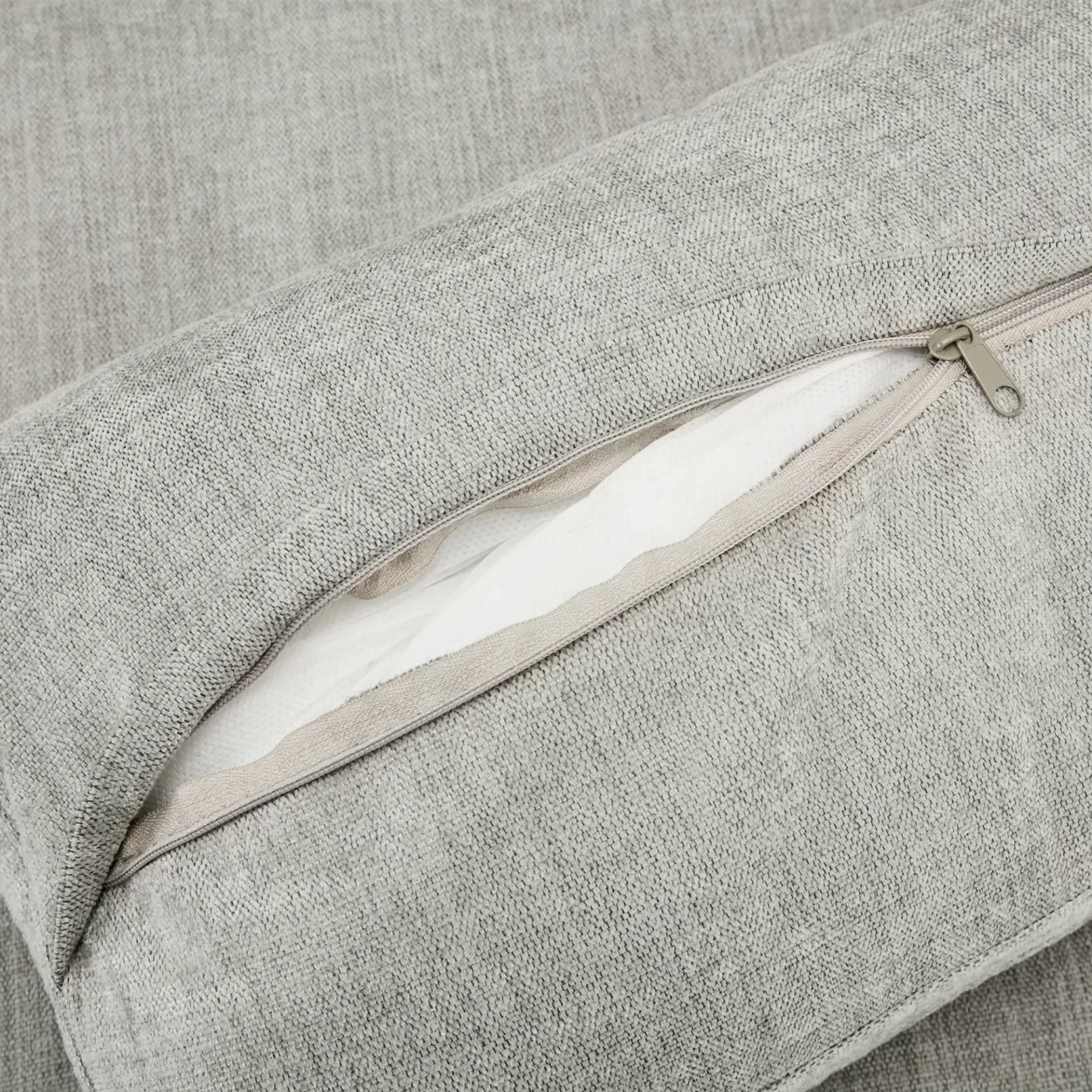 31.9' Cozy Upholstered Armchair Oversized Comfy Cloud Sofa Double Cushion Single Sofa Plush Cushion Armchair for Living Room, Light Grey