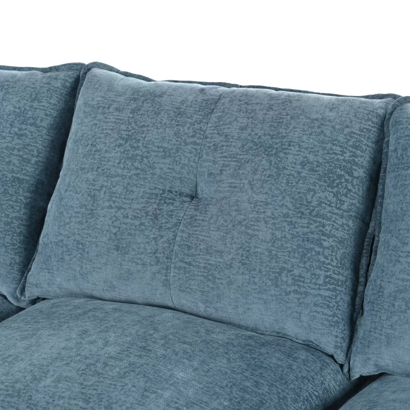 U_STYLE U-Shaped Chenille Sectional Sofa with Adjustable Armrest Pillows - Perfect for Living Rooms, Offices, and Spacious Spaces