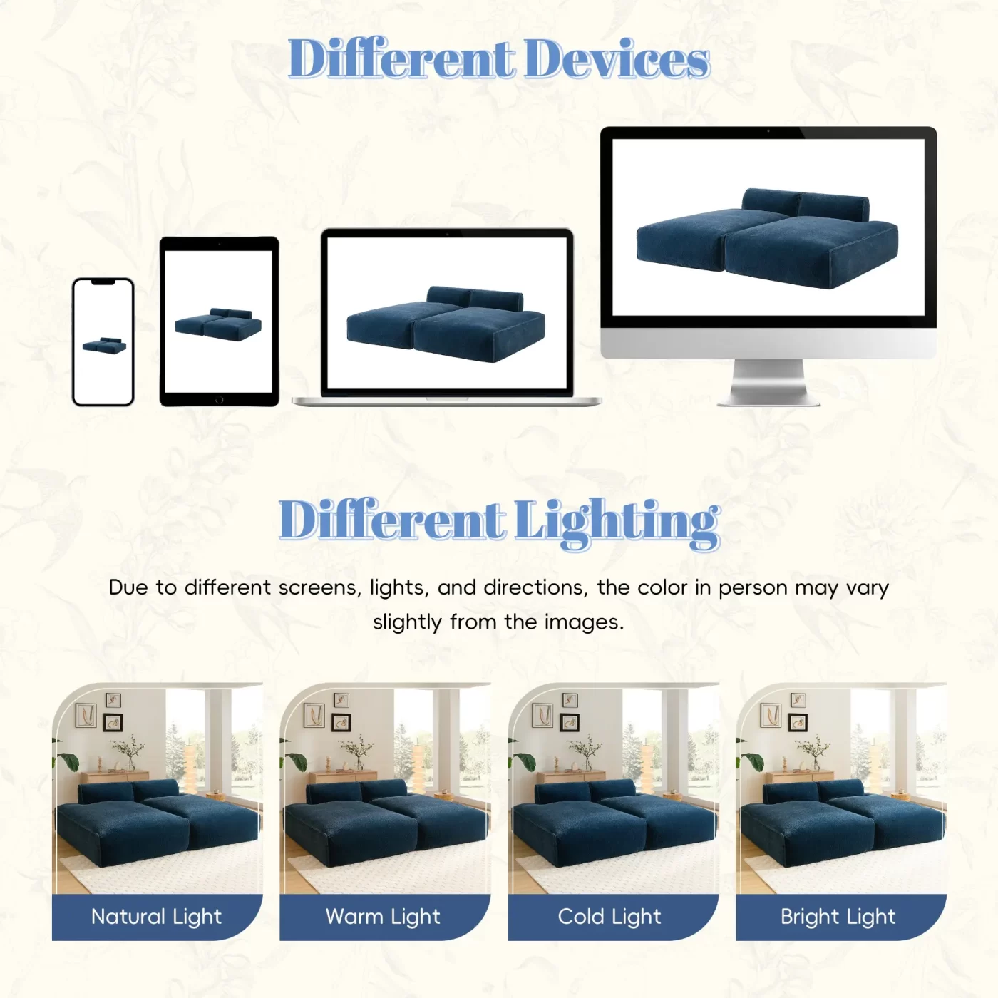 90.0'Oversized Modular Sectional Sofa,Fully Compressed,Spacious Foam-Filled Sofa Bed for Living Room,elderly - friendly design,2 PC Free Combination,No Assembly Required,3 Colors