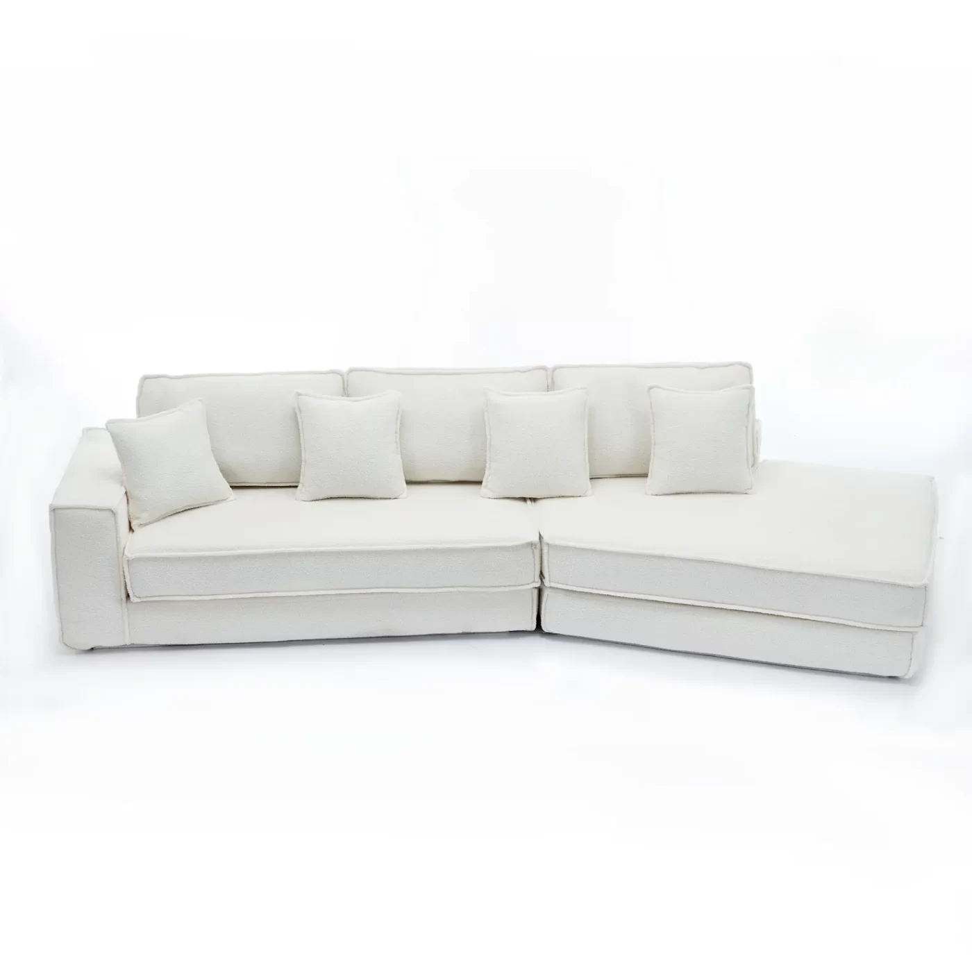 Folding Convertible Out Sleeper Sofa Bed,2-in-1, Combination Convertible Sofa,3 seat, Upholstered,Fold Out Floor Gaming Sofa Bed , Lamb Velvet Fabric,Living Room,Beige