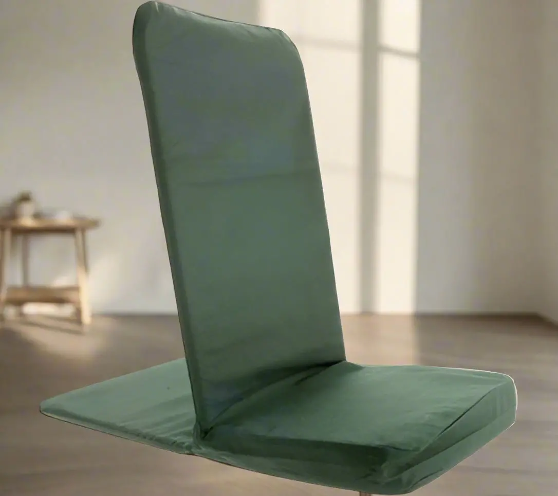 OMSutra Folding Meditation Chair Portable Comfort for Meditation, Yoga, and More