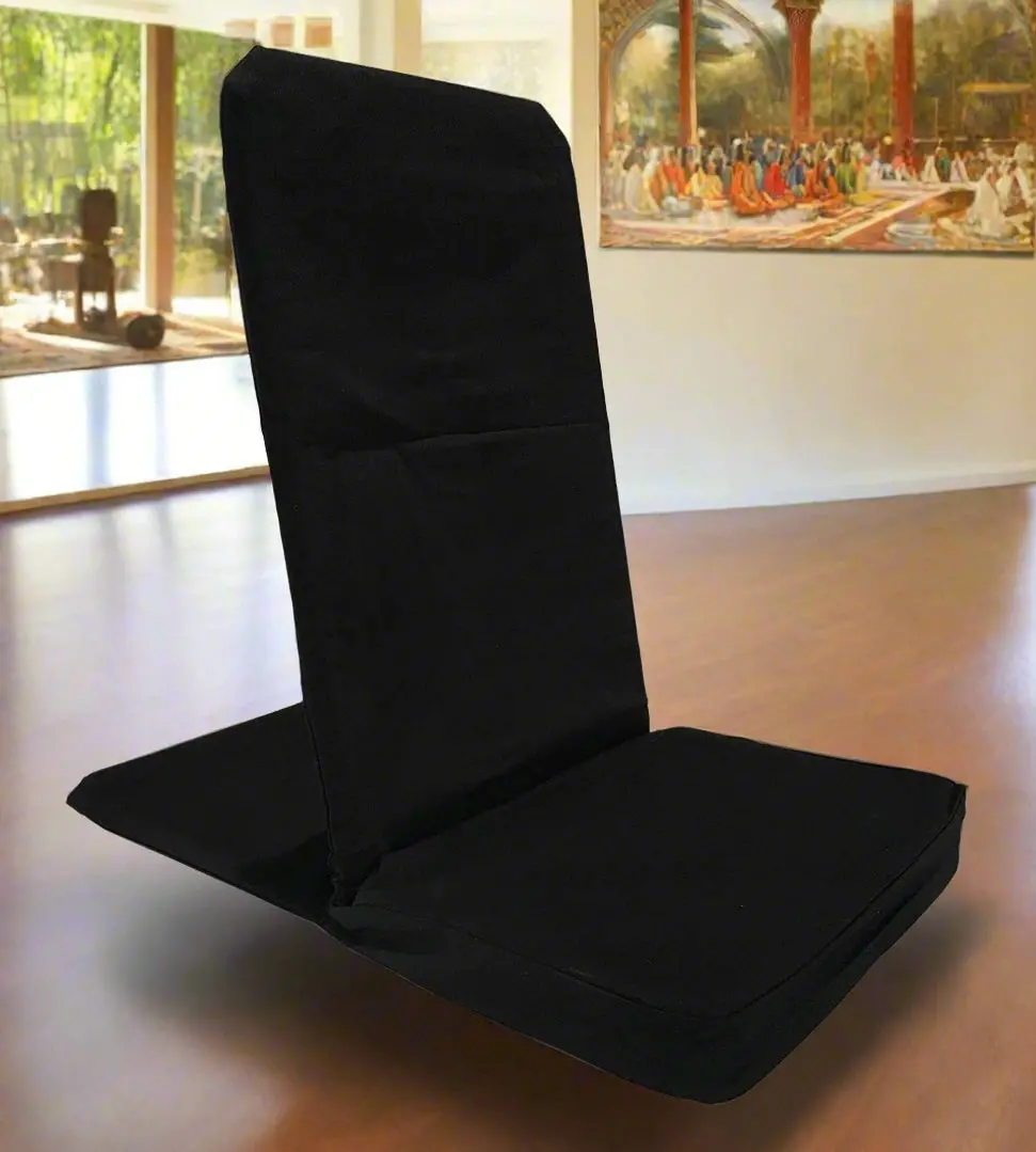 OMSutra Folding Meditation Chair Portable Comfort for Meditation, Yoga, and More